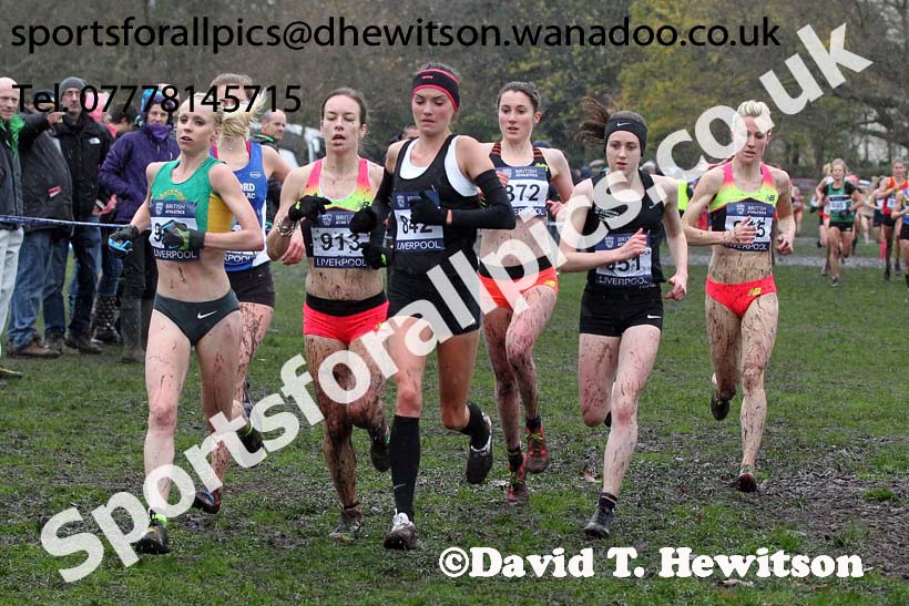 Senior women, British Athletics Liverpool Cross Challenge, Sefton Park, Liverpool. Photo: David T. Hewitson/Sports for All Pics